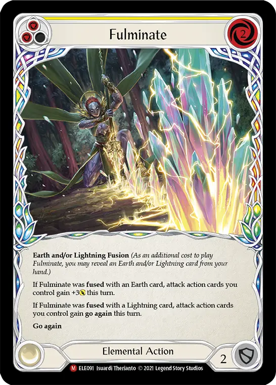 Fulminate card image, pitch 2