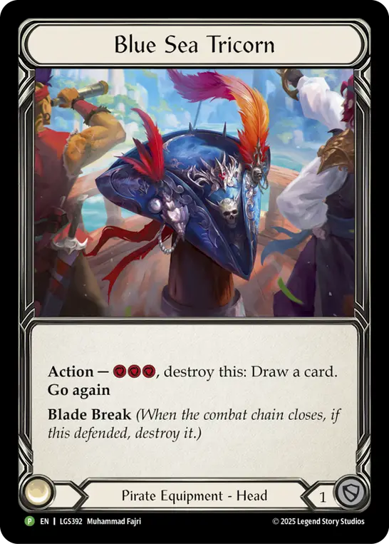 Blue Sea Tricorn card image