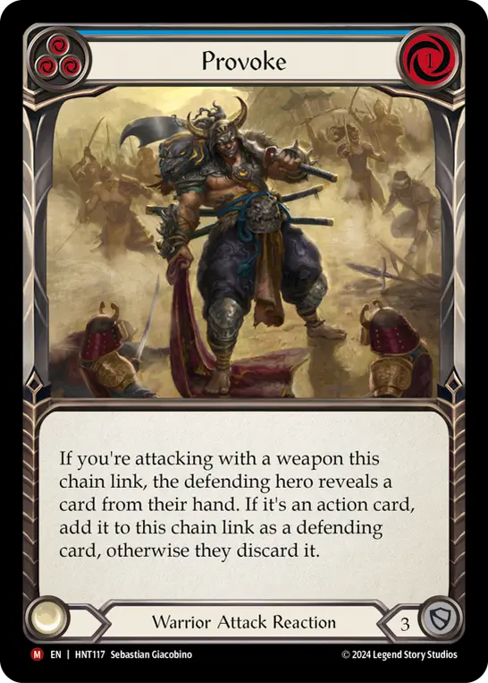 Provoke card image, pitch 3