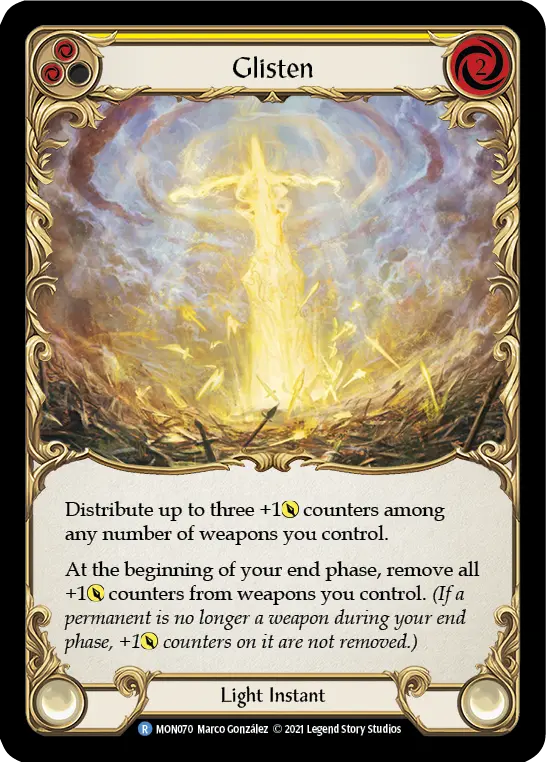 Glisten card image, pitch 2