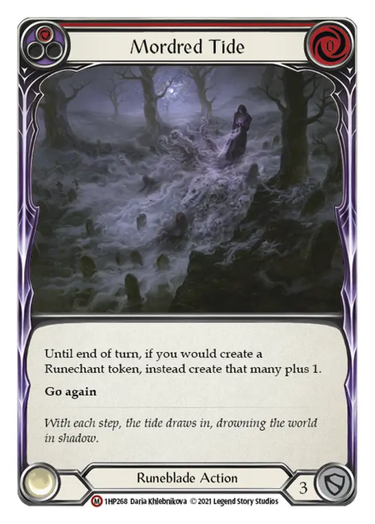 Mordred Tide card image, pitch 1