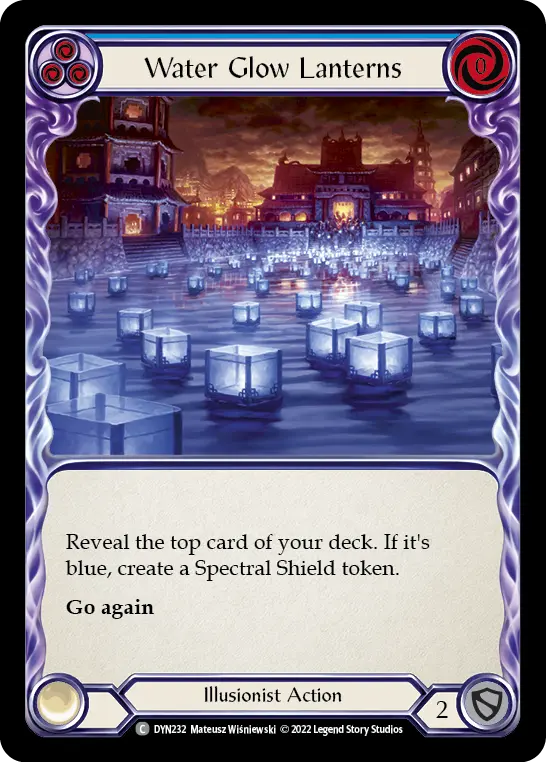Water Glow Lanterns card image, pitch 3