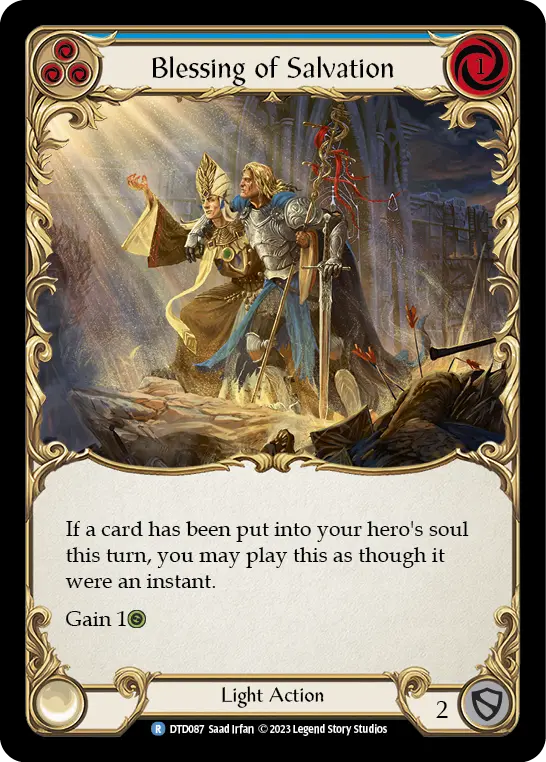 Blessing of Salvation card image, pitch 3