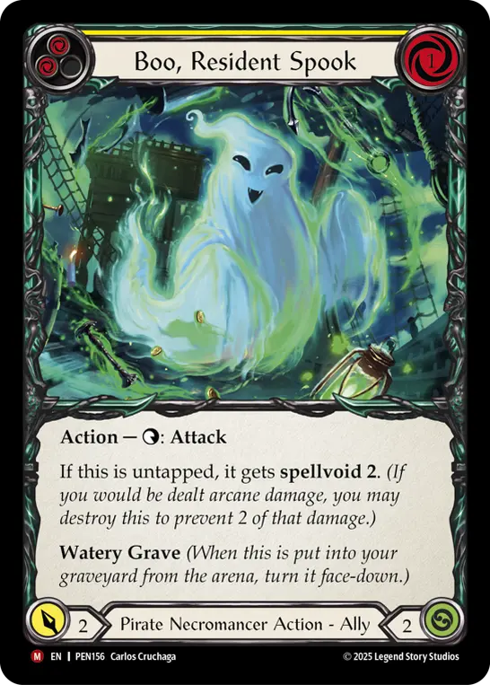 Boo, Resident Spook card image, pitch 2