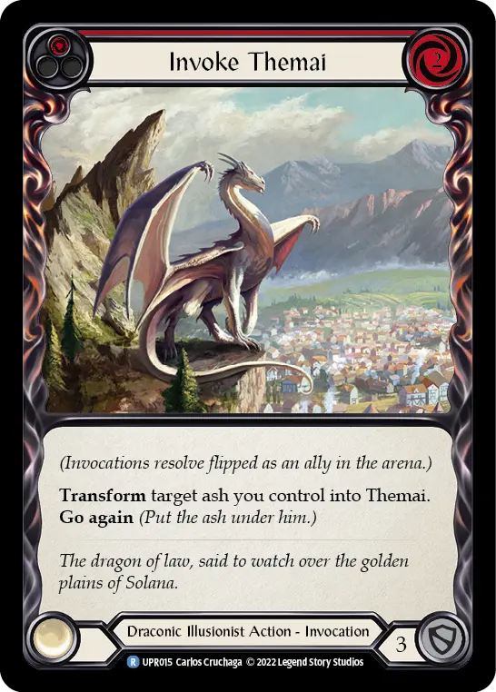 Invoke Themai card image, pitch 1