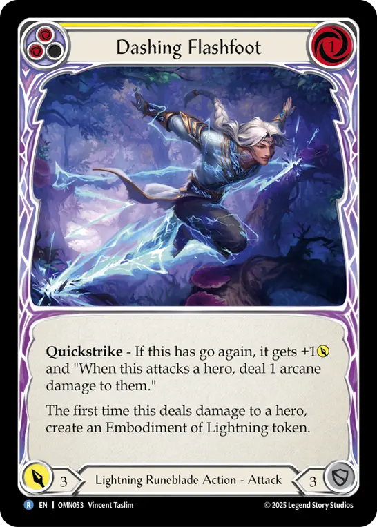 Dashing Flashfoot card image, pitch 2