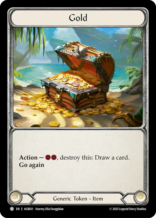 Gold card image