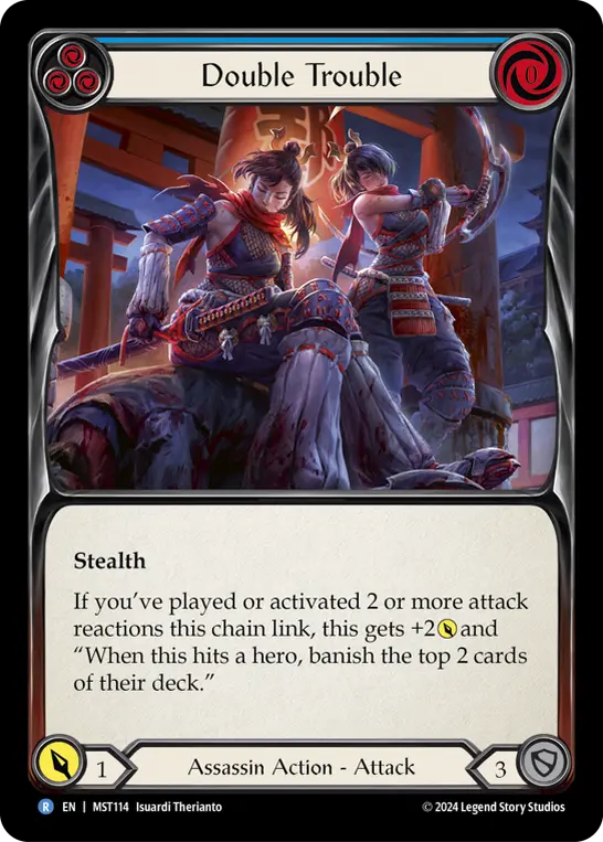 Double Trouble card image, pitch 3