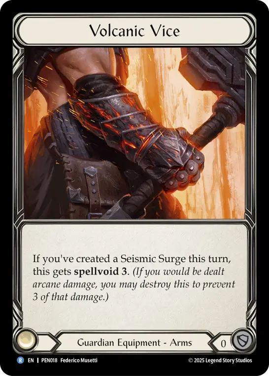 Volcanic Vice card image