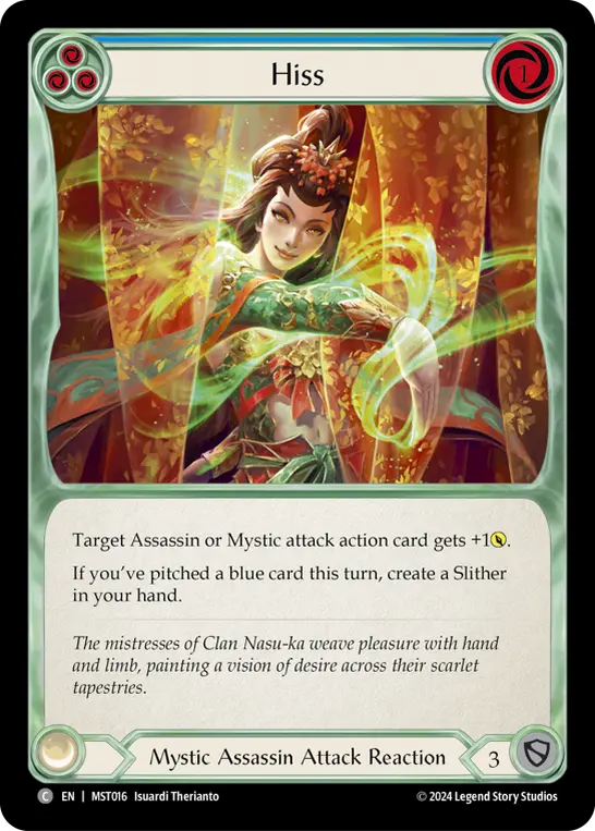 Hiss card image, pitch 3