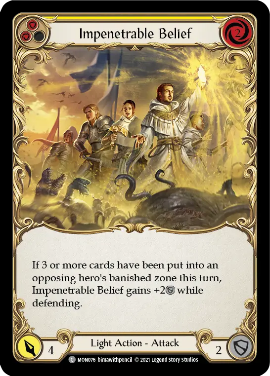 Impenetrable Belief card image, pitch 2