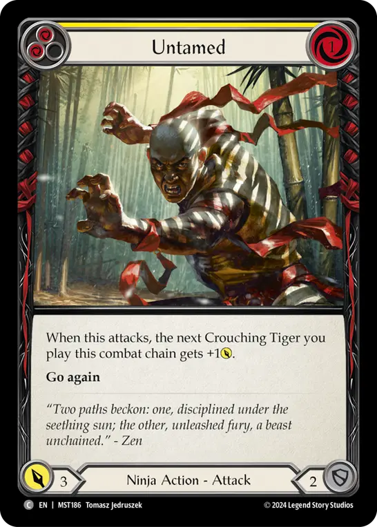 Untamed card image, pitch 2