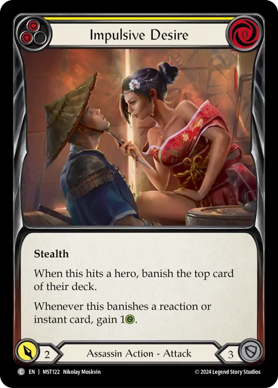 Impulsive Desire card image, pitch 2