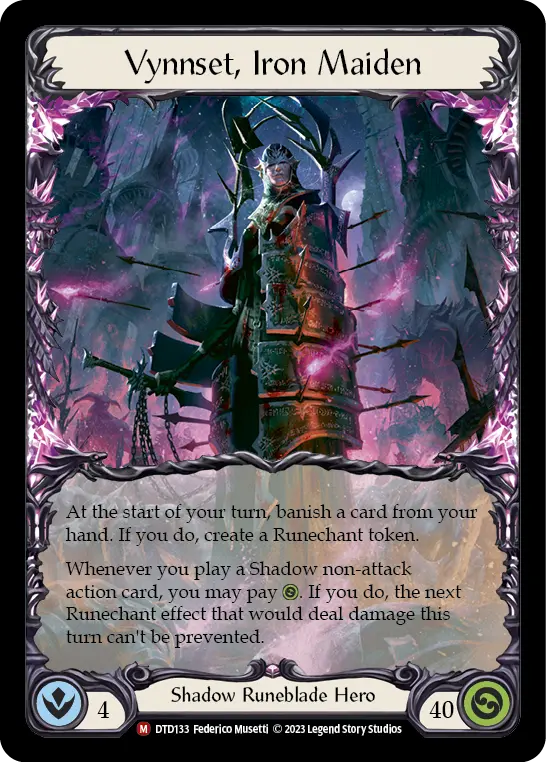 Vynnset, Iron Maiden card image