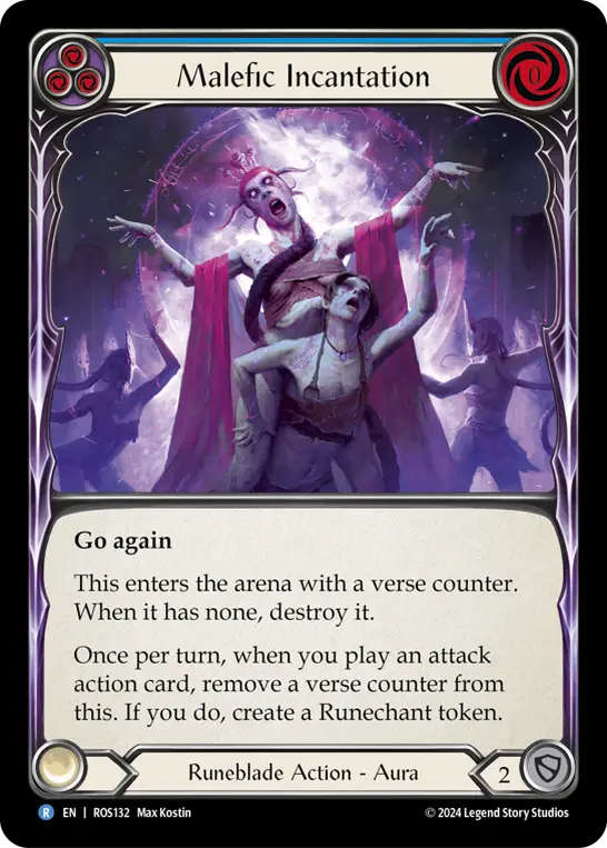 Malefic Incantation card image, pitch 3