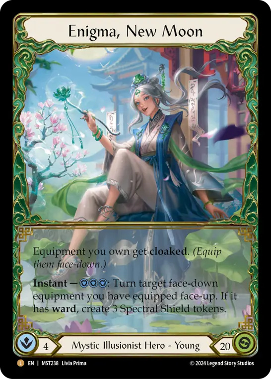 Enigma, New Moon card image