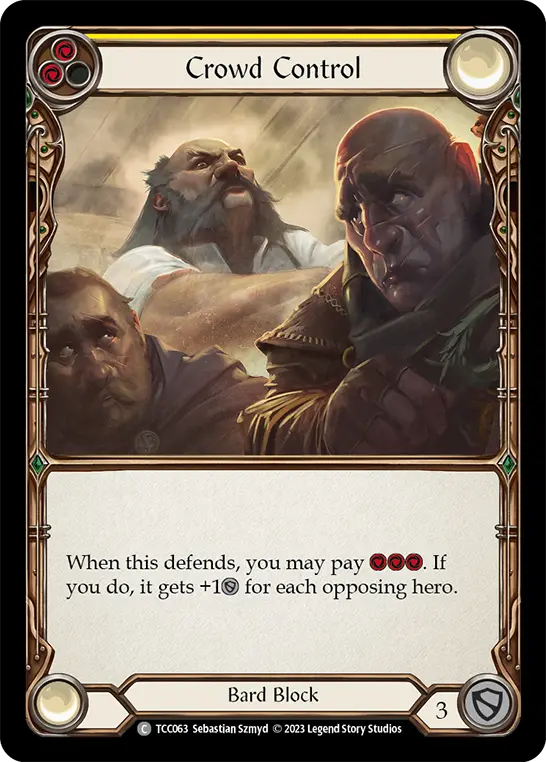Crowd Control card image, pitch 2