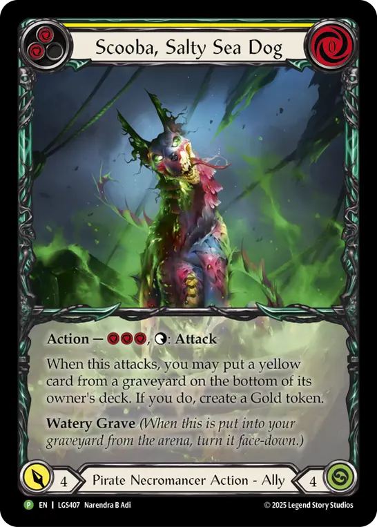 Scooba, Salty Sea Dog card image, pitch 2