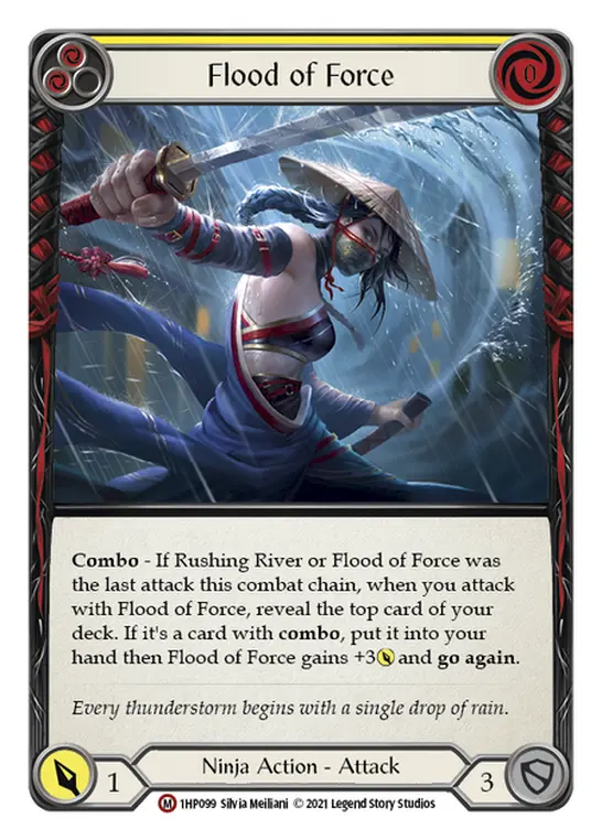 Flood of Force card image, pitch 2