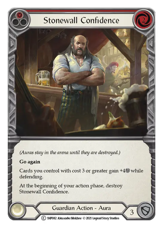 Stonewall Confidence card image, pitch 1