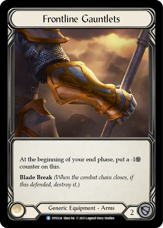 Frontline Gauntlets card image