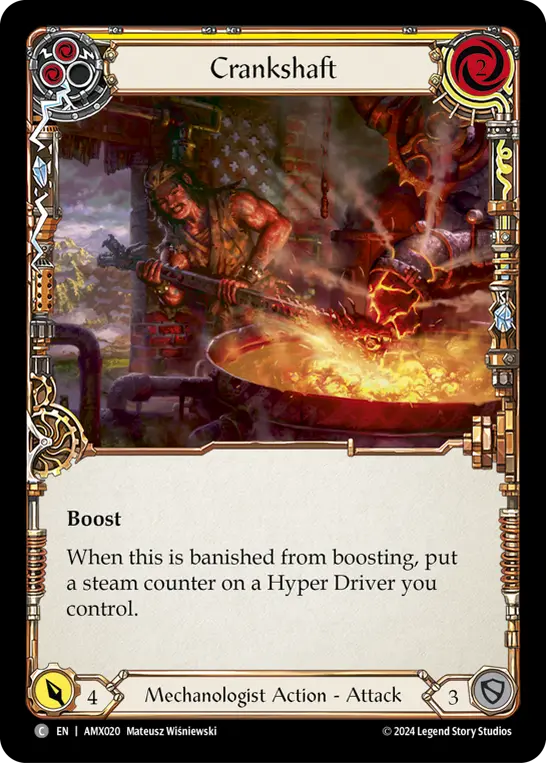 Crankshaft card image, pitch 2