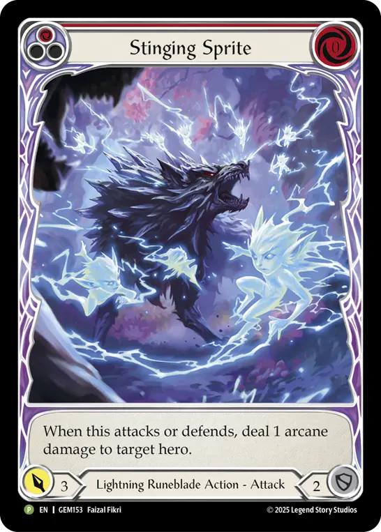 Stinging Sprite card image, pitch 1