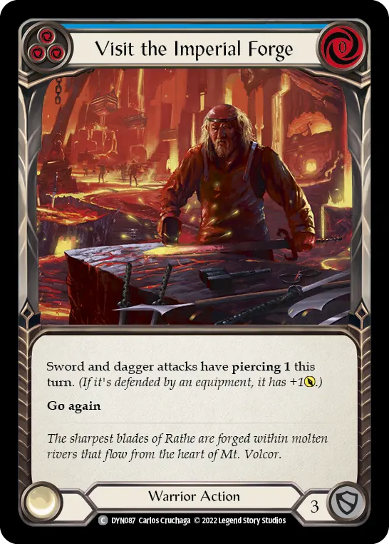 Visit the Imperial Forge card image, pitch 3