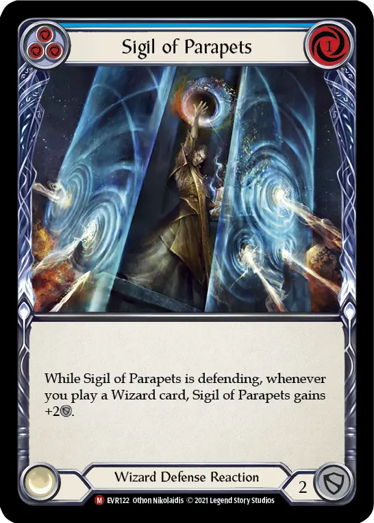 Sigil of Parapets card image, pitch 3