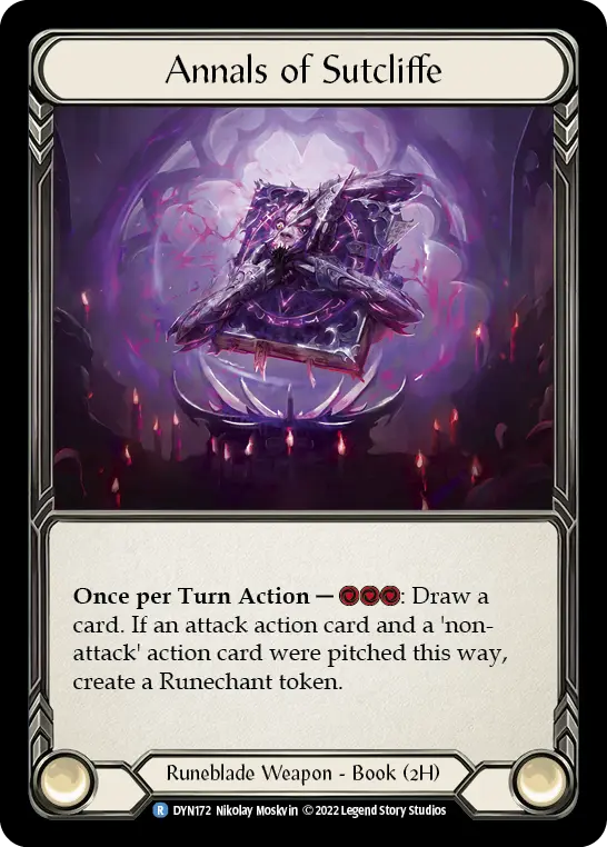 Annals of Sutcliffe card image