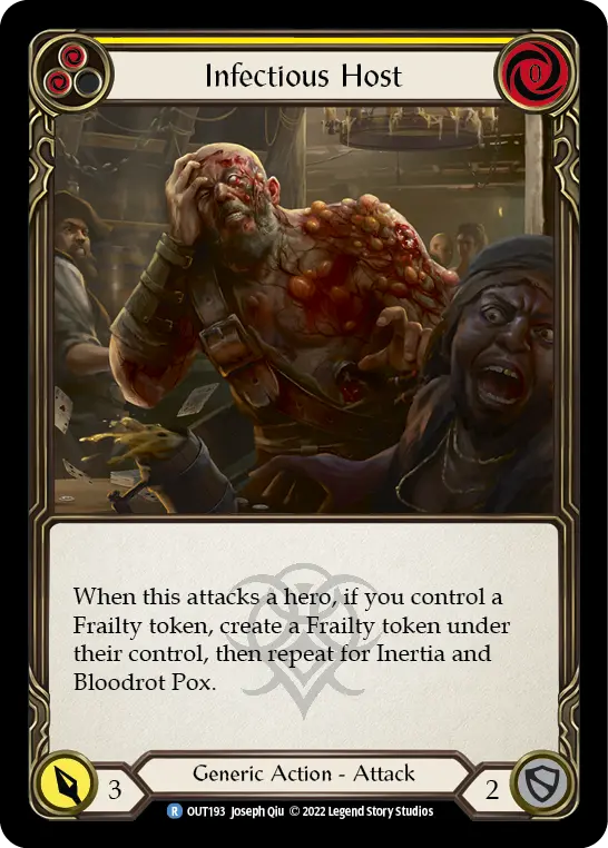 Infectious Host card image, pitch 2