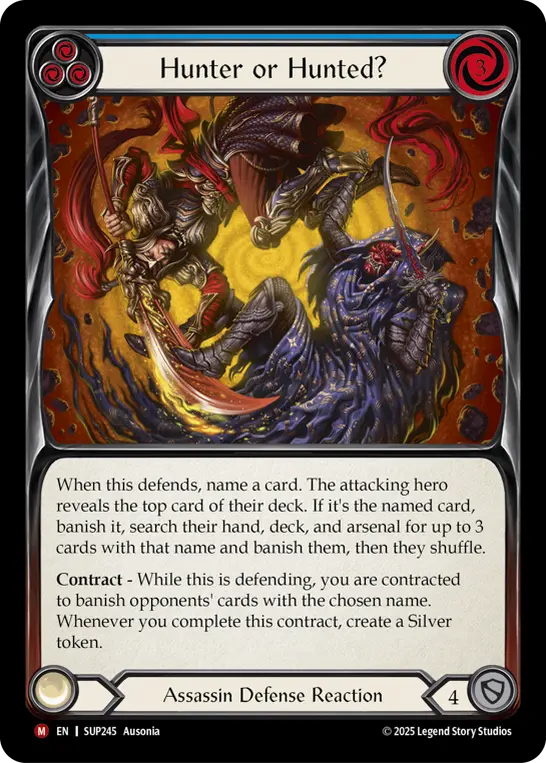 Hunter or Hunted? card image, pitch 3