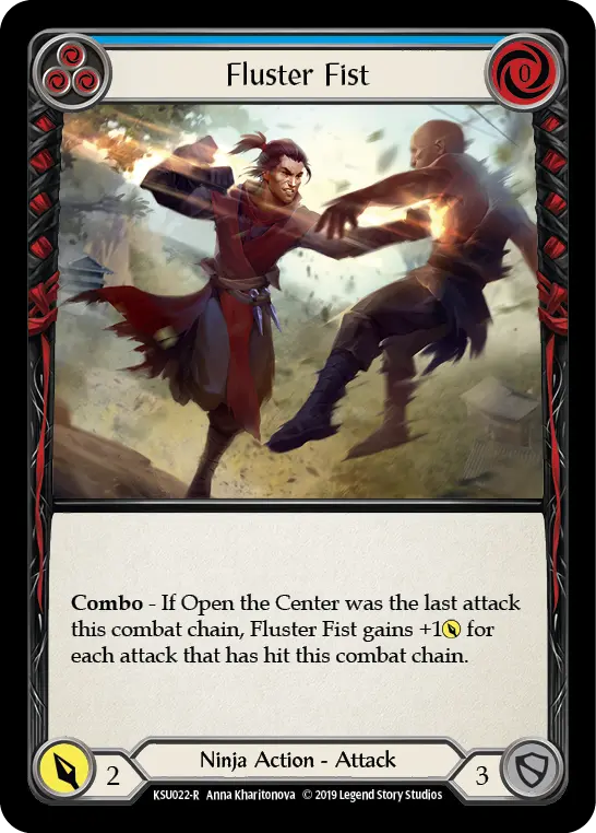Fluster Fist card image, pitch 3