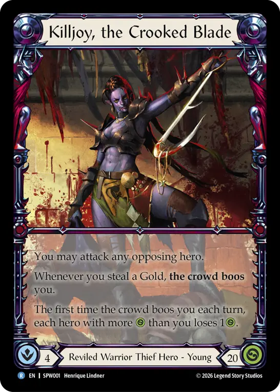 Killjoy, the Crooked Blade card image