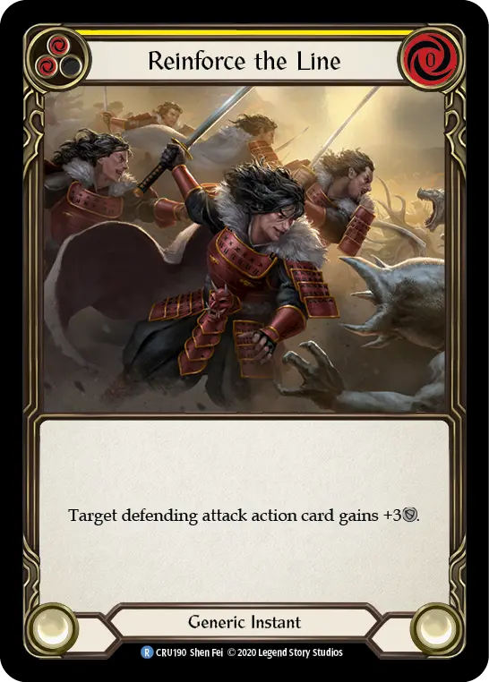Reinforce the Line card image, pitch 2