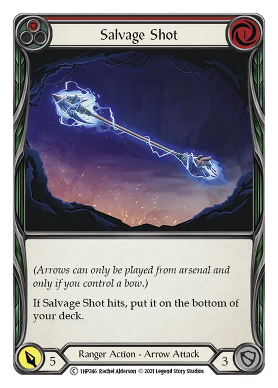 Salvage Shot card image, pitch 1