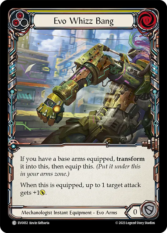 Evo Whizz Bang card image, pitch 2