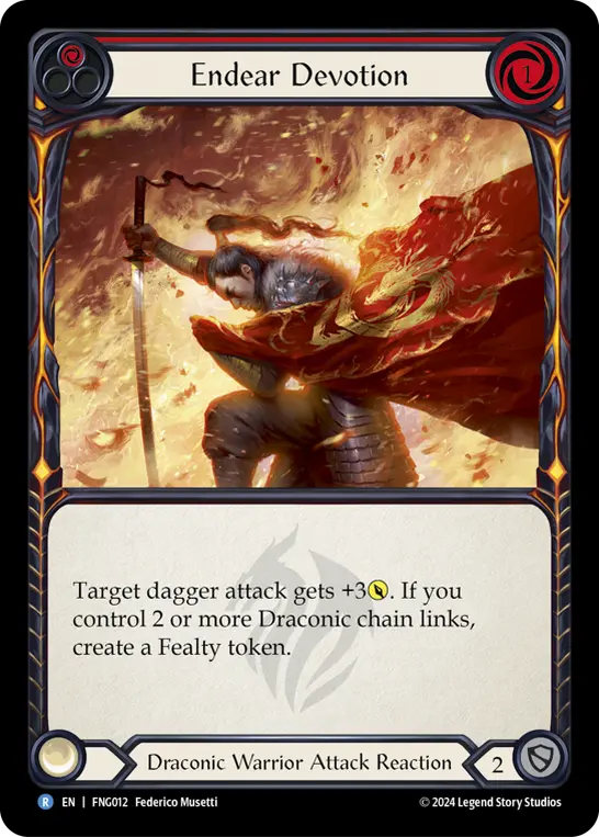 Endear Devotion card image, pitch 1