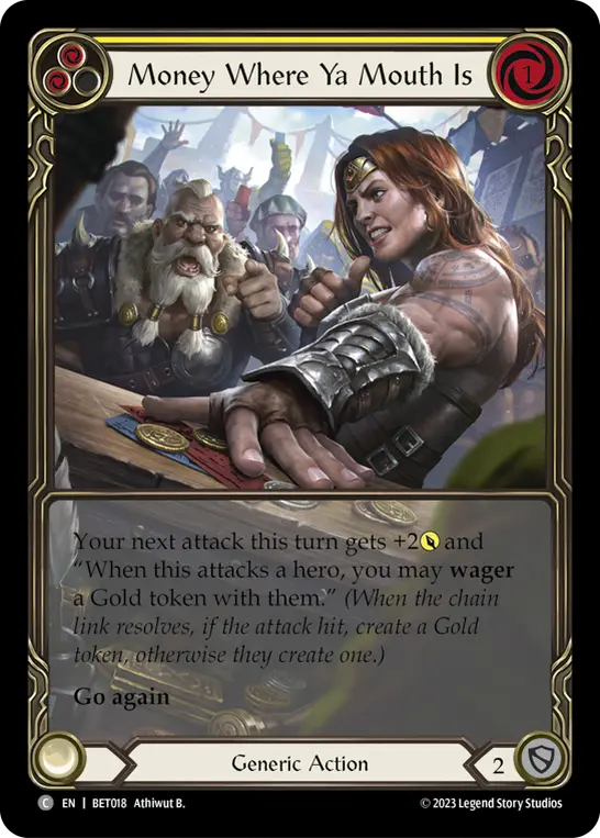 Money Where Ya Mouth Is card image, pitch 2