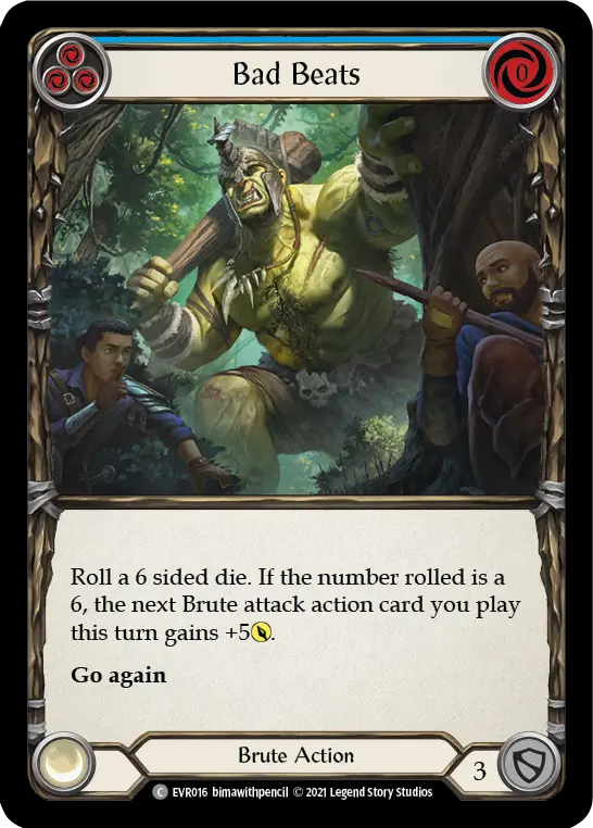 Bad Beats card image, pitch 3