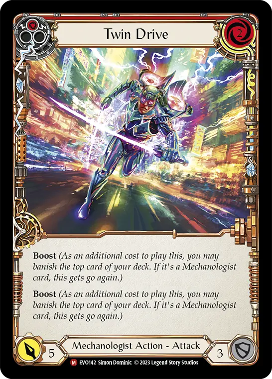 Twin Drive card image, pitch 1