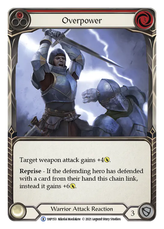 Overpower card image, pitch 1