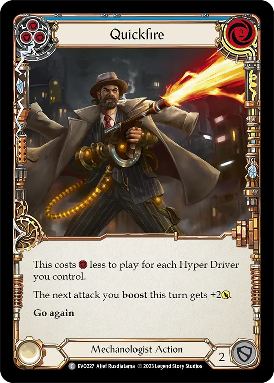 Quickfire card image, pitch 3