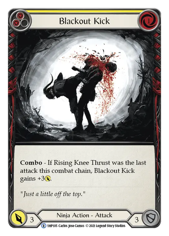 Blackout Kick card image, pitch 2