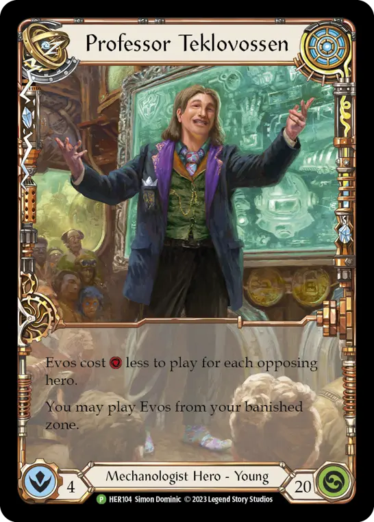 Professor Teklovossen card image