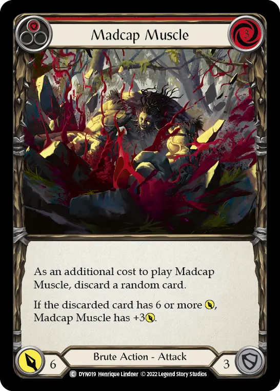 Madcap Muscle card image, pitch 1