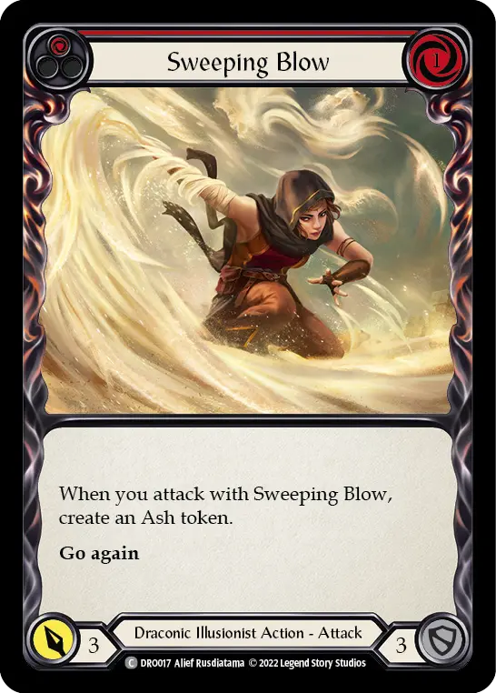 Sweeping Blow card image, pitch 1