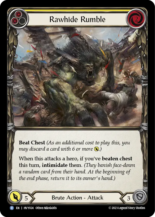 Rawhide Rumble card image, pitch 2