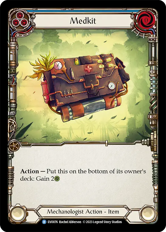 Medkit card image, pitch 3