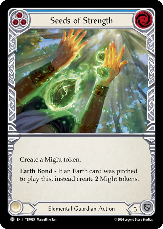 Seeds of Strength card image, pitch 3